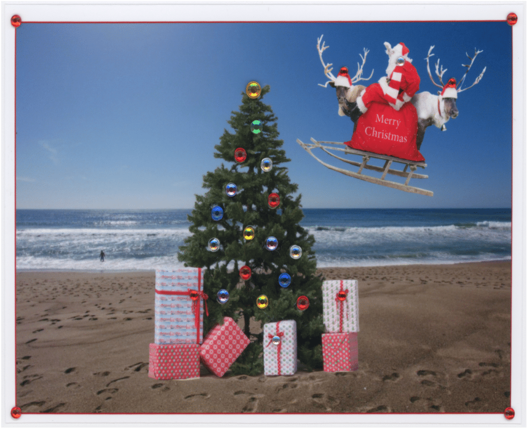 Holiday Opc29 Notecard - Christmas Lights (1440x1440), Png Download