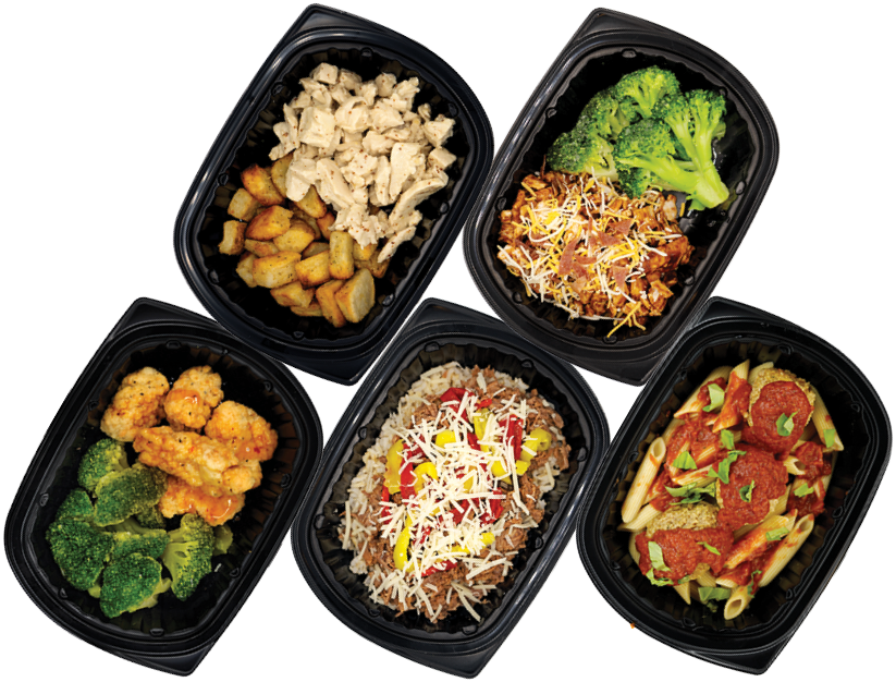 Build Your Meal Plan - Take-out Food (1008x648), Png Download