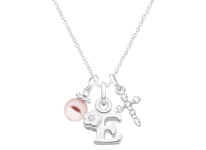 Initial "create Your Own Layered Necklace" With Serif - Illustration (722x525), Png Download