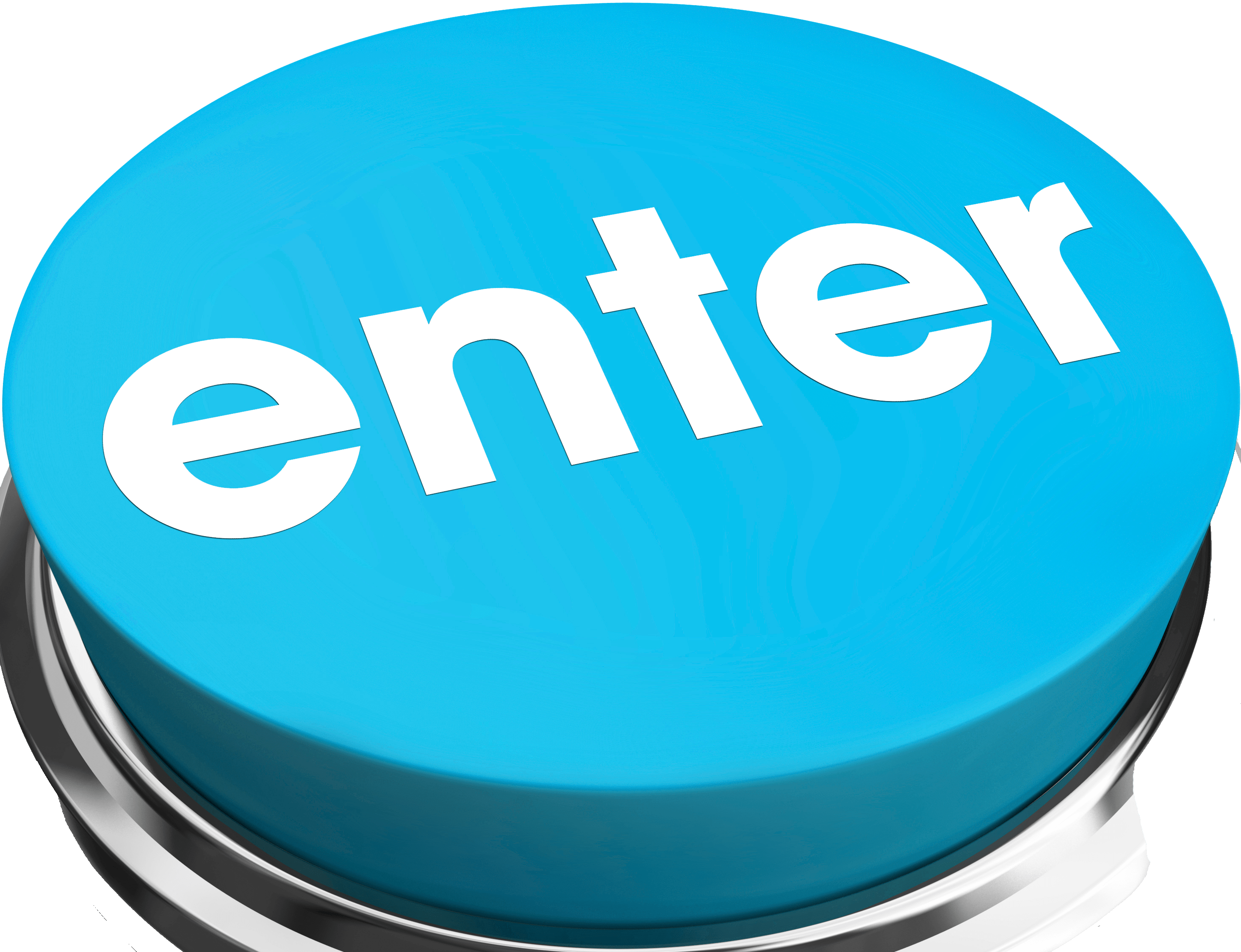 Enter Blue Button 000014110771 Full - Enter Button (2930x2248), Png Download