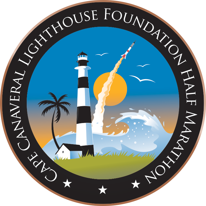 Cape Canaveral Lighthouse Foundation Half Marathon - Graphic Design (710x710), Png Download