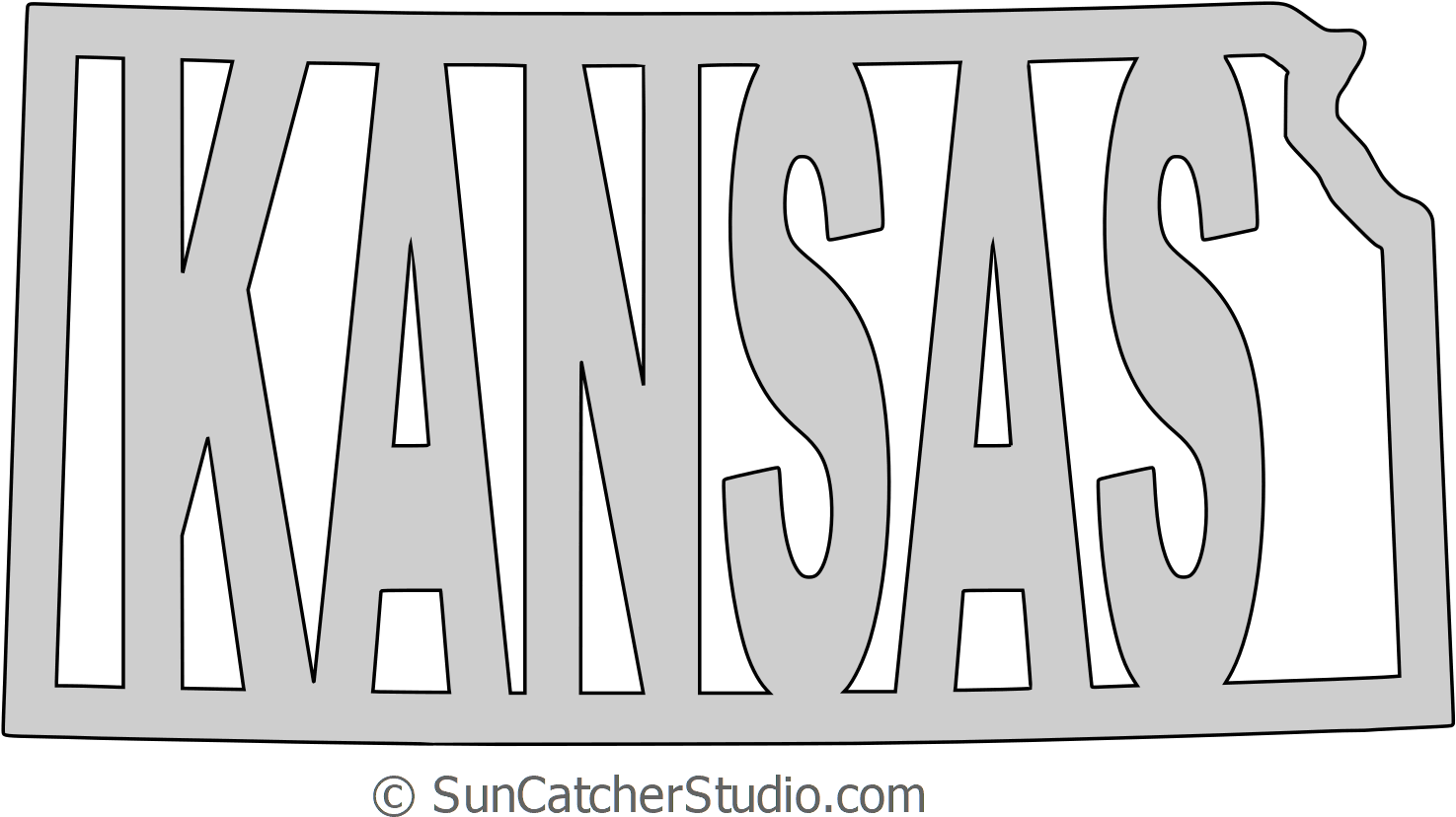 Kansas Outline Png - Graphics (1500x853), Png Download