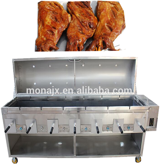Lamb Leg Roast Machine/automatic Rotary Barbecue Grill - Rotisserie (800x800), Png Download