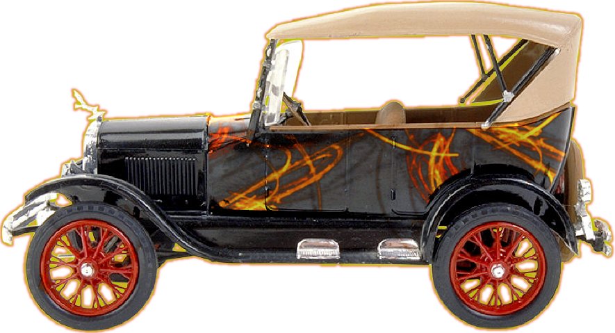 Image - Antique Car (885x479), Png Download