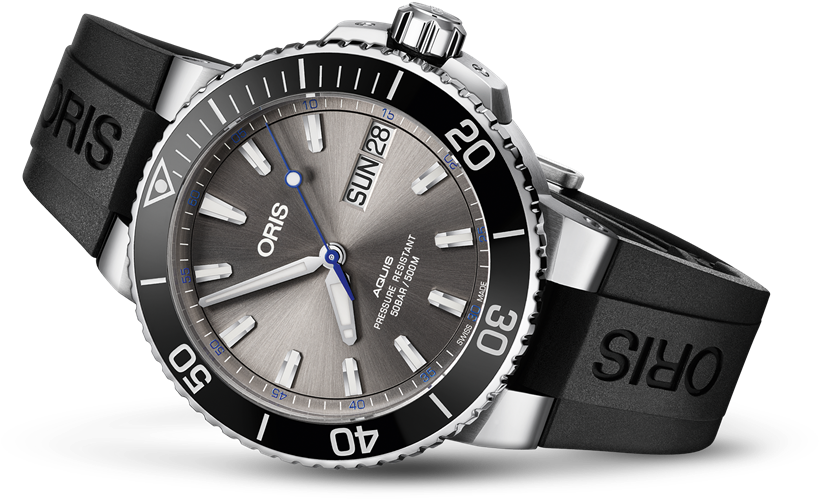 Oris Hammerhead Limited Edition - Oris Aquis Green Dial (906x600), Png Download