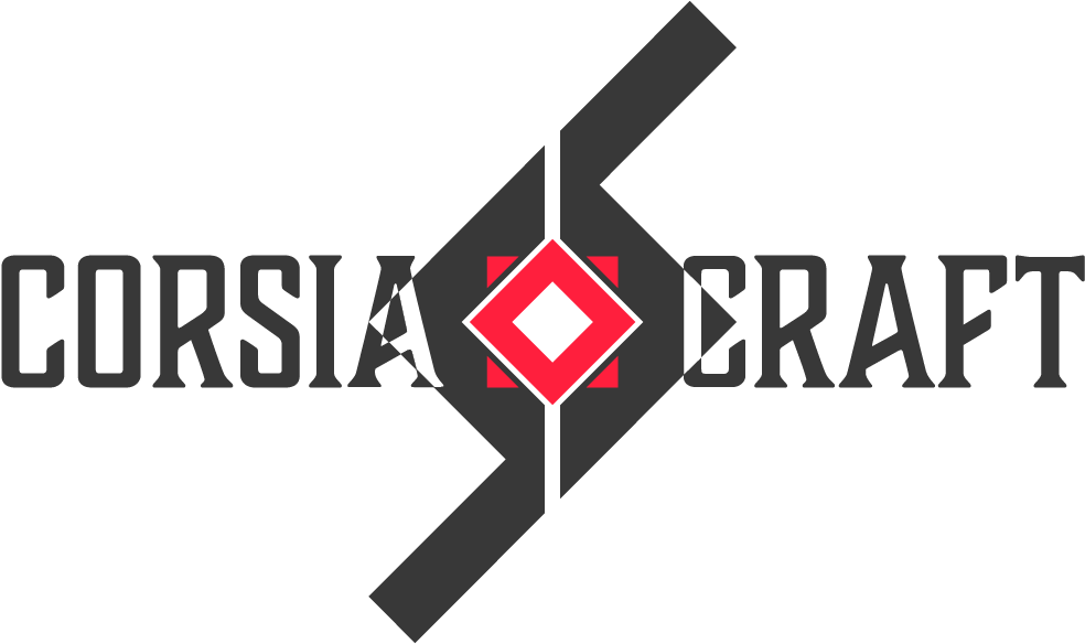 Corsiacraft Logo - Sign (1124x600), Png Download