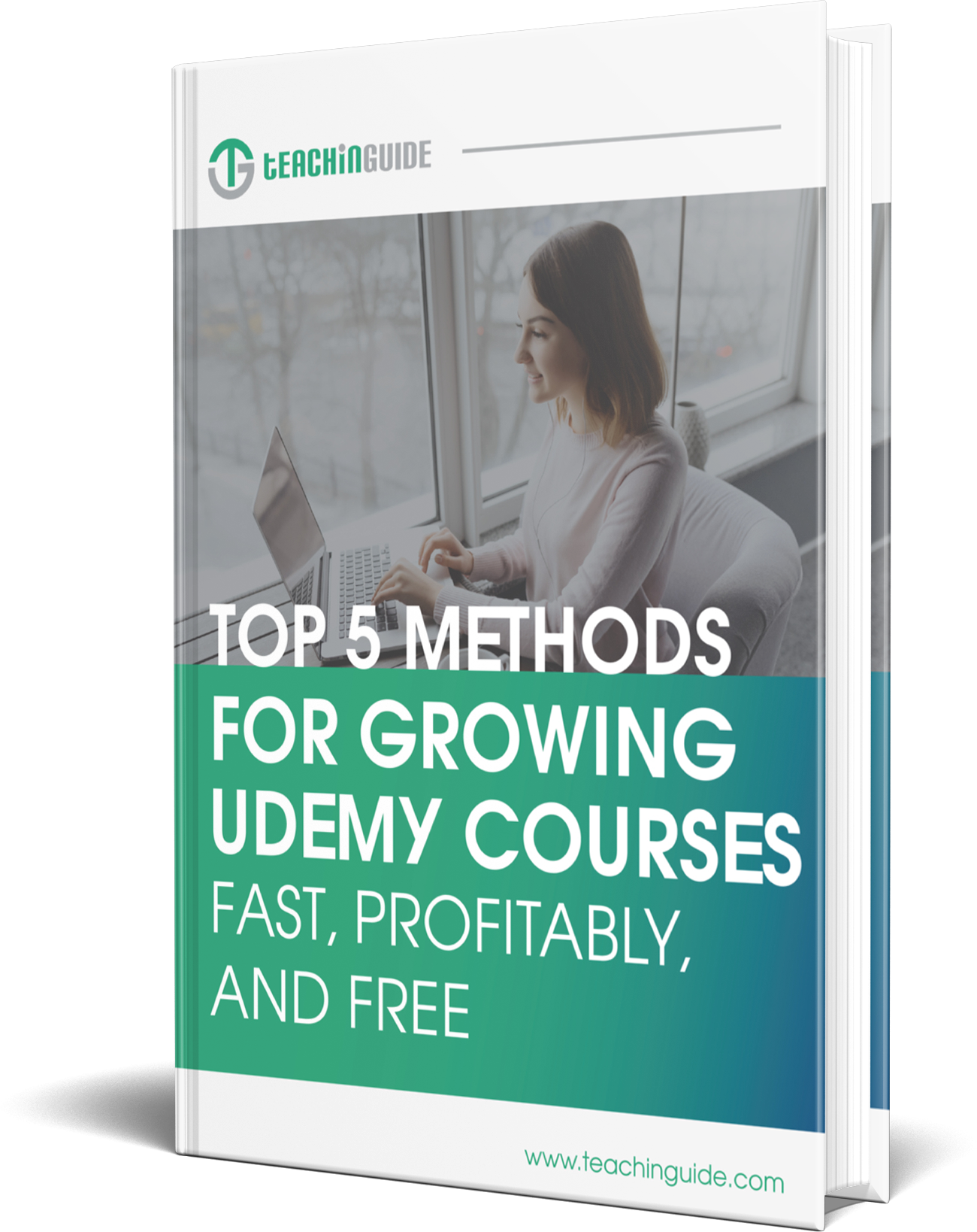 Ebook 5 Ways To Grow Your Udemy Courses Fast - Banner (1300x1638), Png Download