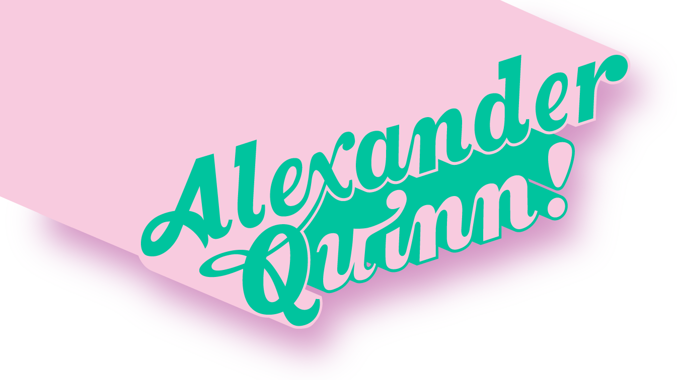 Alexander Quinn - Calligraphy (1345x756), Png Download