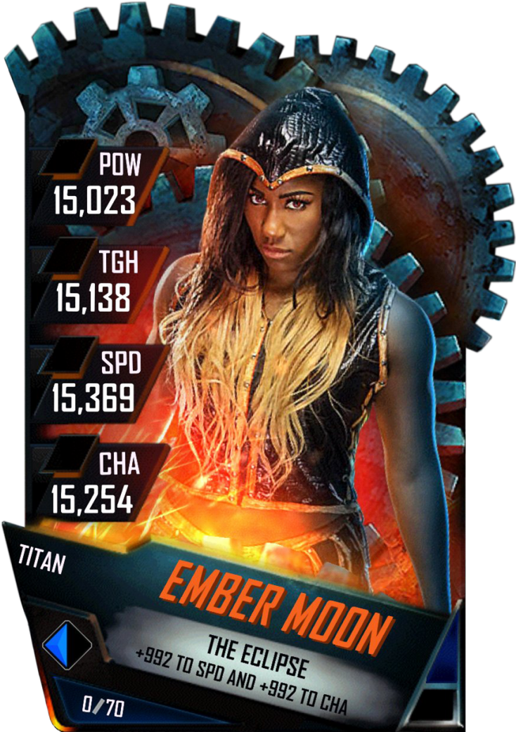 Wwe Supercard - Alexa Bliss Wwe Supercard Titan (733x1158), Png Download