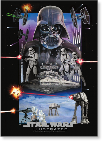 Star Wars Artist Movie Poster - Action Figure (700x700), Png Download