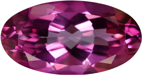 Pink Topaz - Diamond (750x410), Png Download