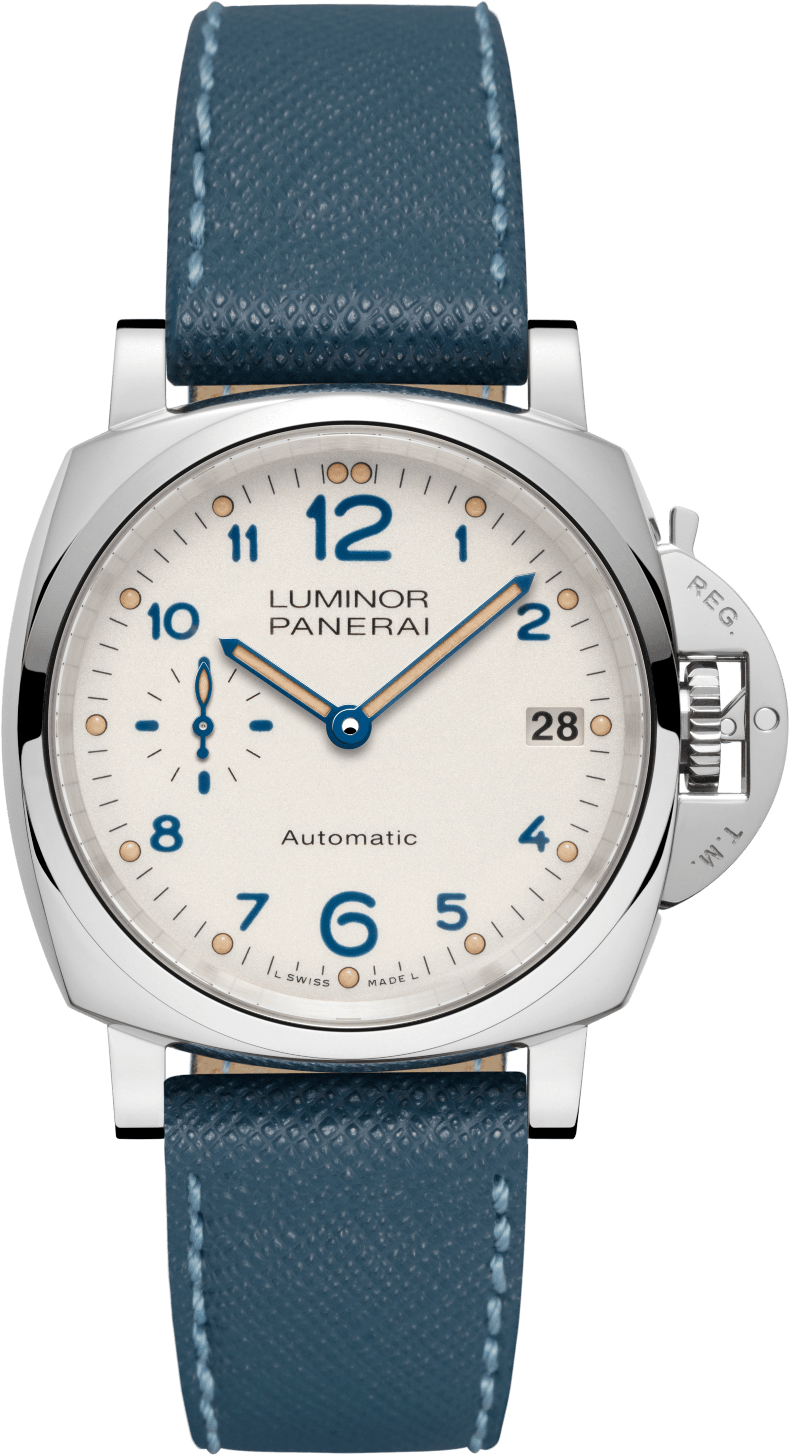 Technical Details - Luminor Due 3 Days Automatic Acciaio 38mm (2000x3000), Png Download