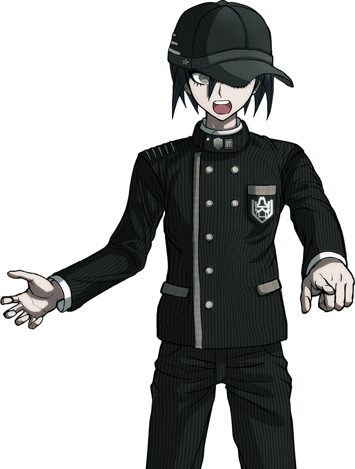 1 - Saihara Sprites Saihara Shuichi (712x939), Png Download