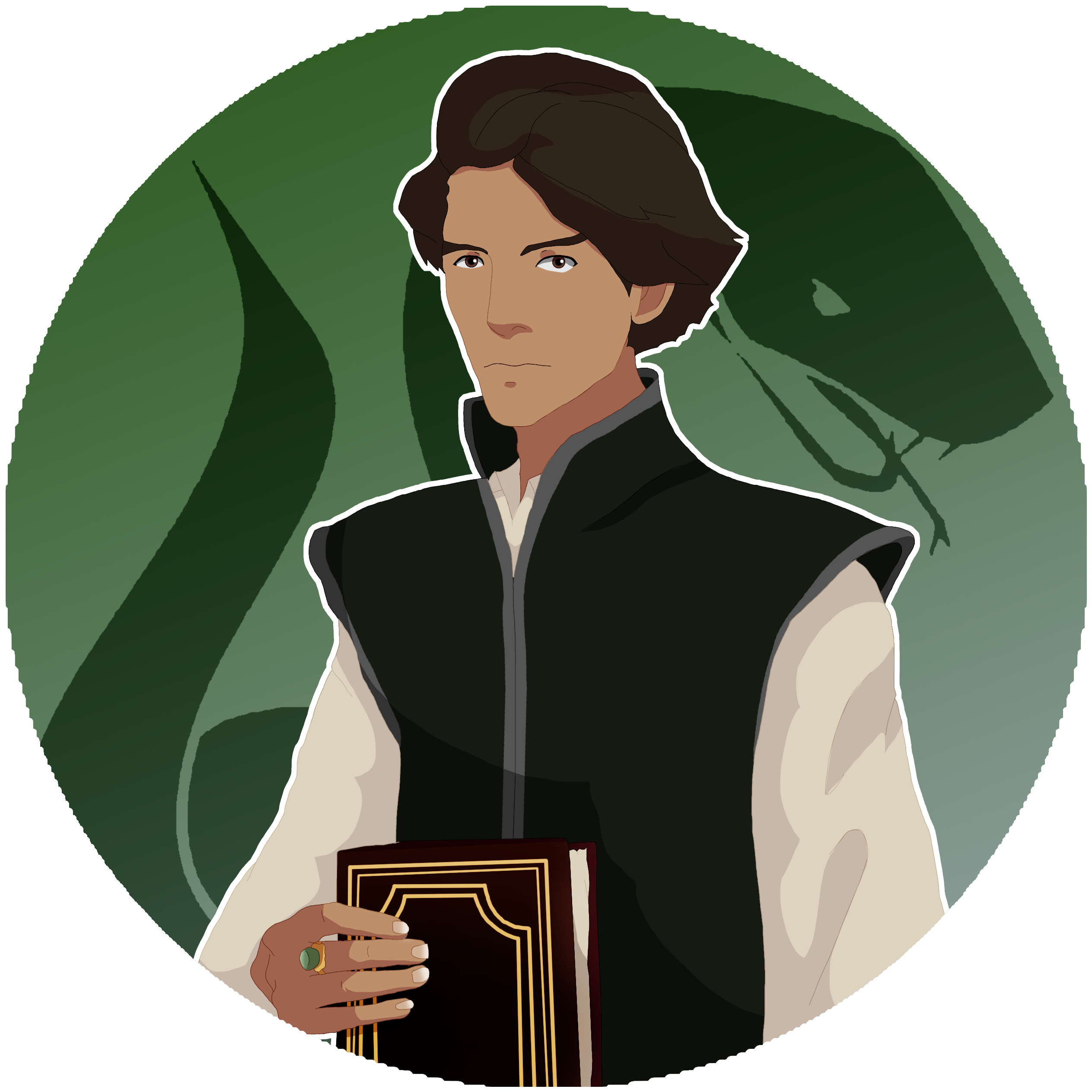 Young Salazar Slytherin - Illustration (2953x2953), Png Download