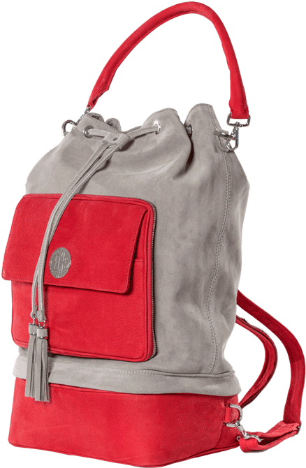 From Clutch To Handbag To Daypack Within Seconds - Handbag (588x756), Png Download