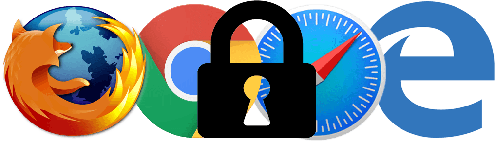 Web Security Clipart Computer Spam - Mozilla Firefox (1239x481), Png Download