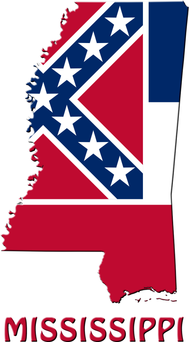 England Flag Clipart Logo - State Of Mississippi Tattoo (650x1152), Png Download