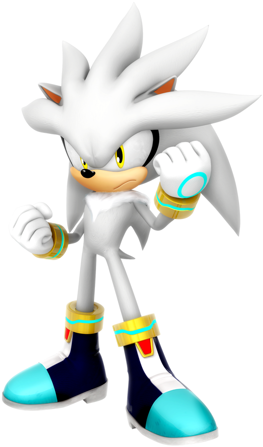Silver The Hedgehog ”silver Is A Weak Little Shit Cause - Silver The Hedgehog Render (894x894), Png Download