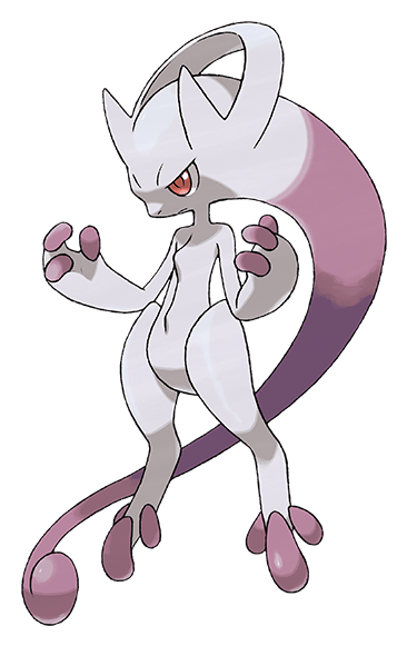 Draw Mega Mewtwo Y (630x630), Png Download