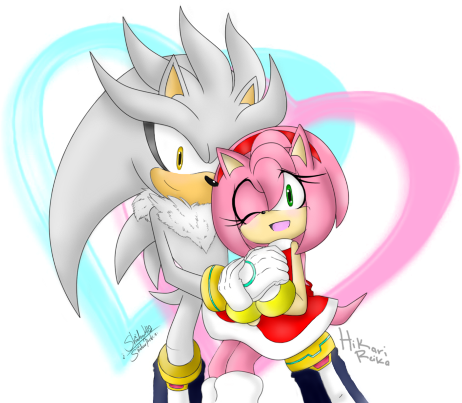 Sonic,соник, Sonic The Hedgehog, ,фэндомы,silver The - Cartoon (954x838), Png Download