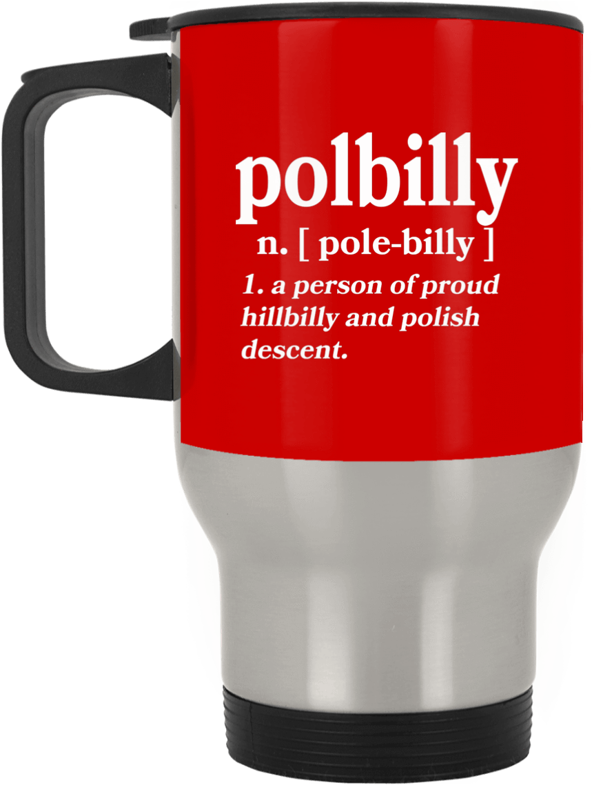 Part Polish Part Hillbilly Silver Stainless Travel - Department Of Children And Family (1155x1155), Png Download