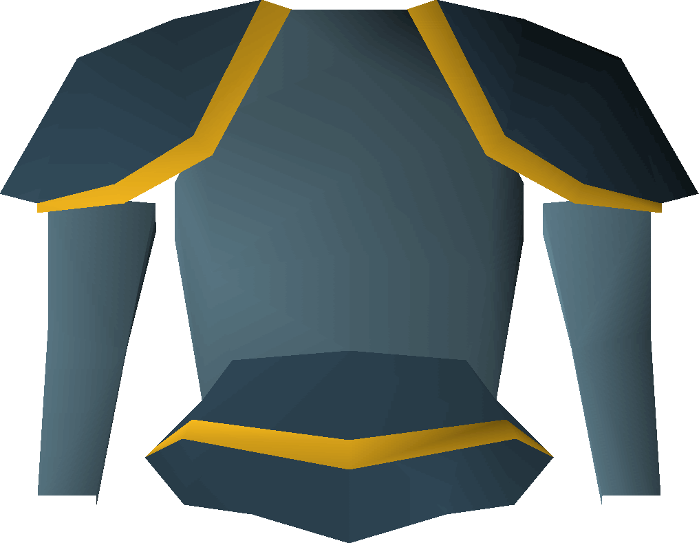 A Rune Platebody Is A Rune Platebody With A Gold Trim - Rune Platebody G (1016x789), Png Download