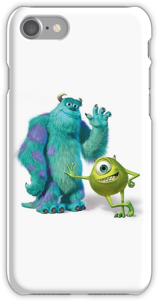 Mike Wazowski And His Best Pal Sully Iphone 7 Snap - Monsters Inc Mike And Sully (750x1000), Png Download