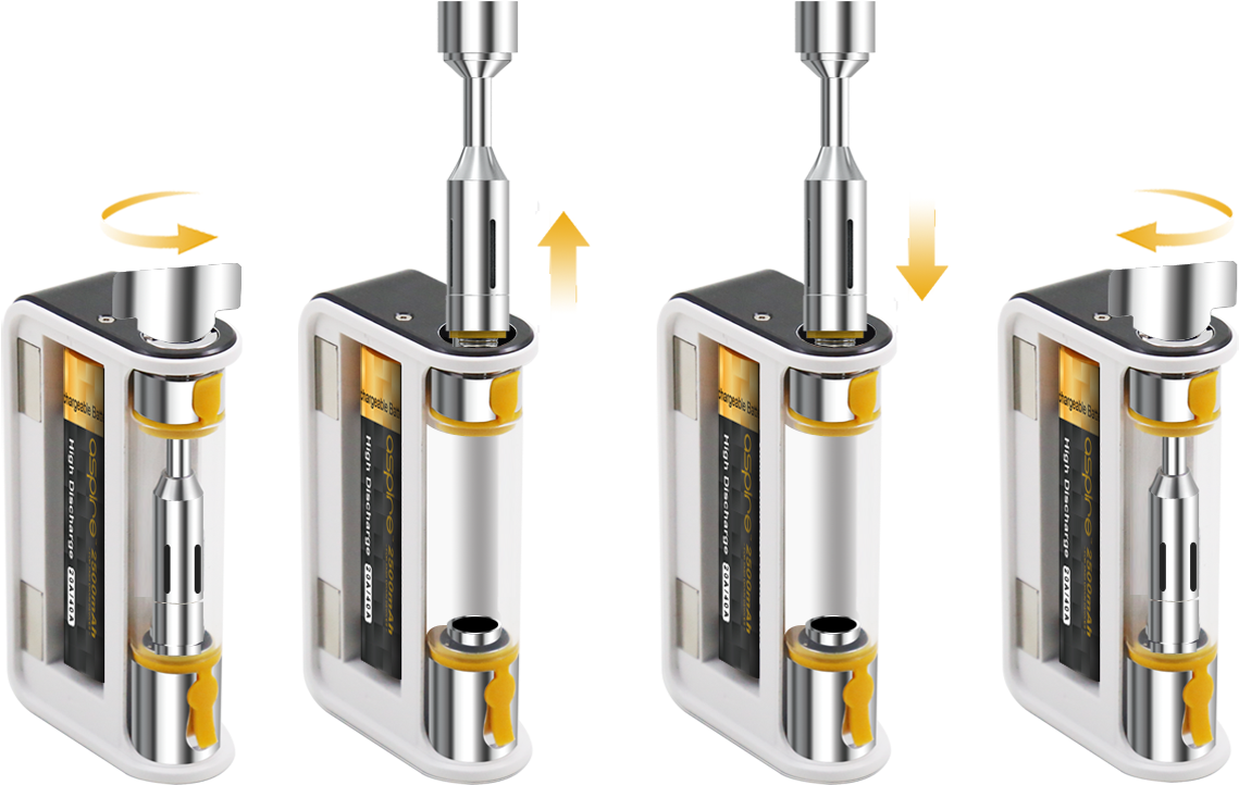 Aspire Plato Sub Ohm Experience - Unscrew The Top Of A Box Mod (1169x759), Png Download