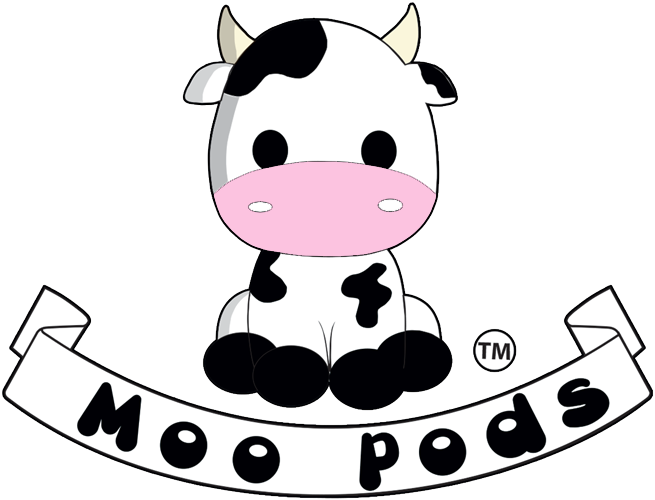 Dairy Coffee And Tea Creamer Tablet - Cute Cow (655x500), Png Download