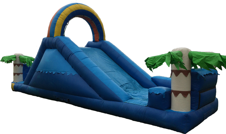 18 Ft Water Slide And Slip N Slide Combo - Inflatable (740x493), Png Download