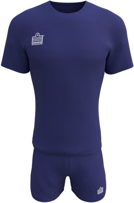 Admiral Trafford Soccer Kit Navy - Active Shirt (700x700), Png Download