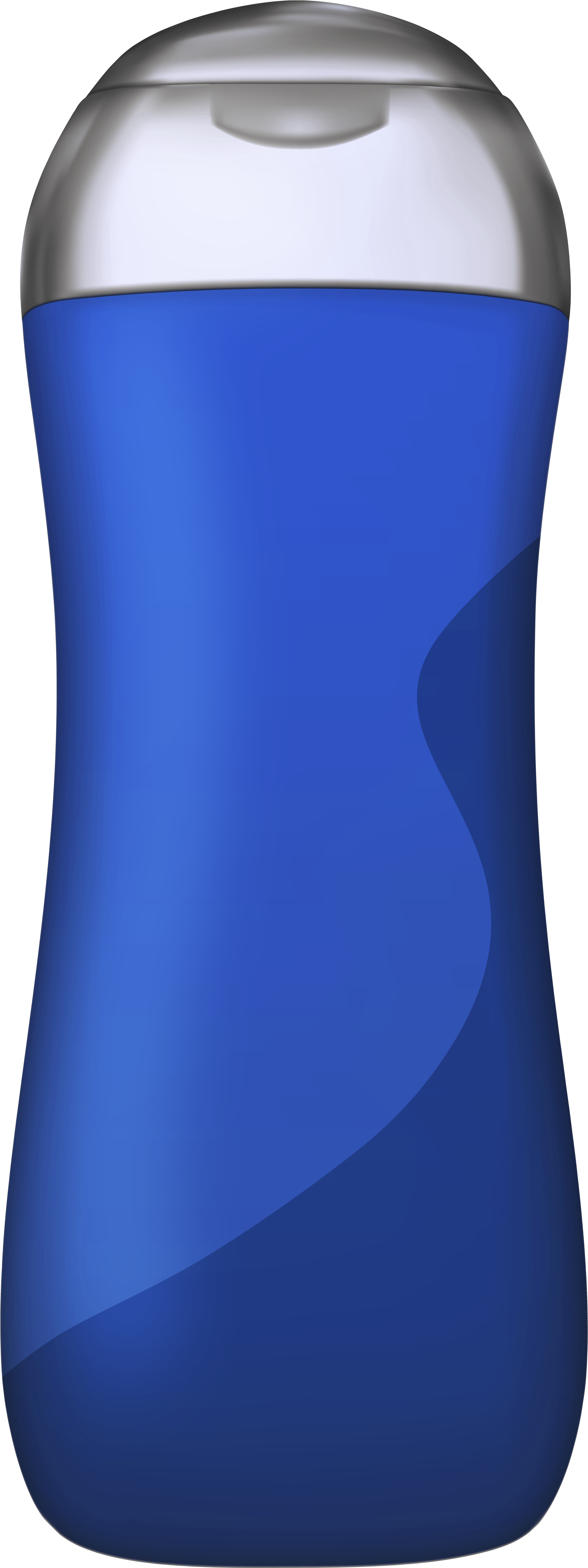 Shampoo Blue Png Clip Art (3048x8000), Png Download