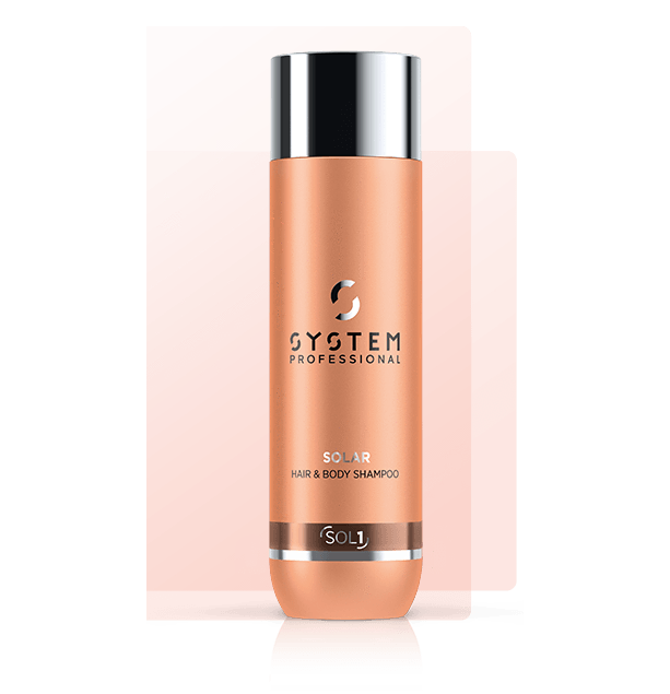 System Professional Solar Hair & Body Shampoo 250ml - System Professional Balance Shampoo (613x635), Png Download