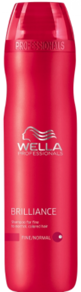 Fine Hair Shampoo 300 Ml - Wella Brilliance Shampoo For Coloured Hair (1200x1200), Png Download