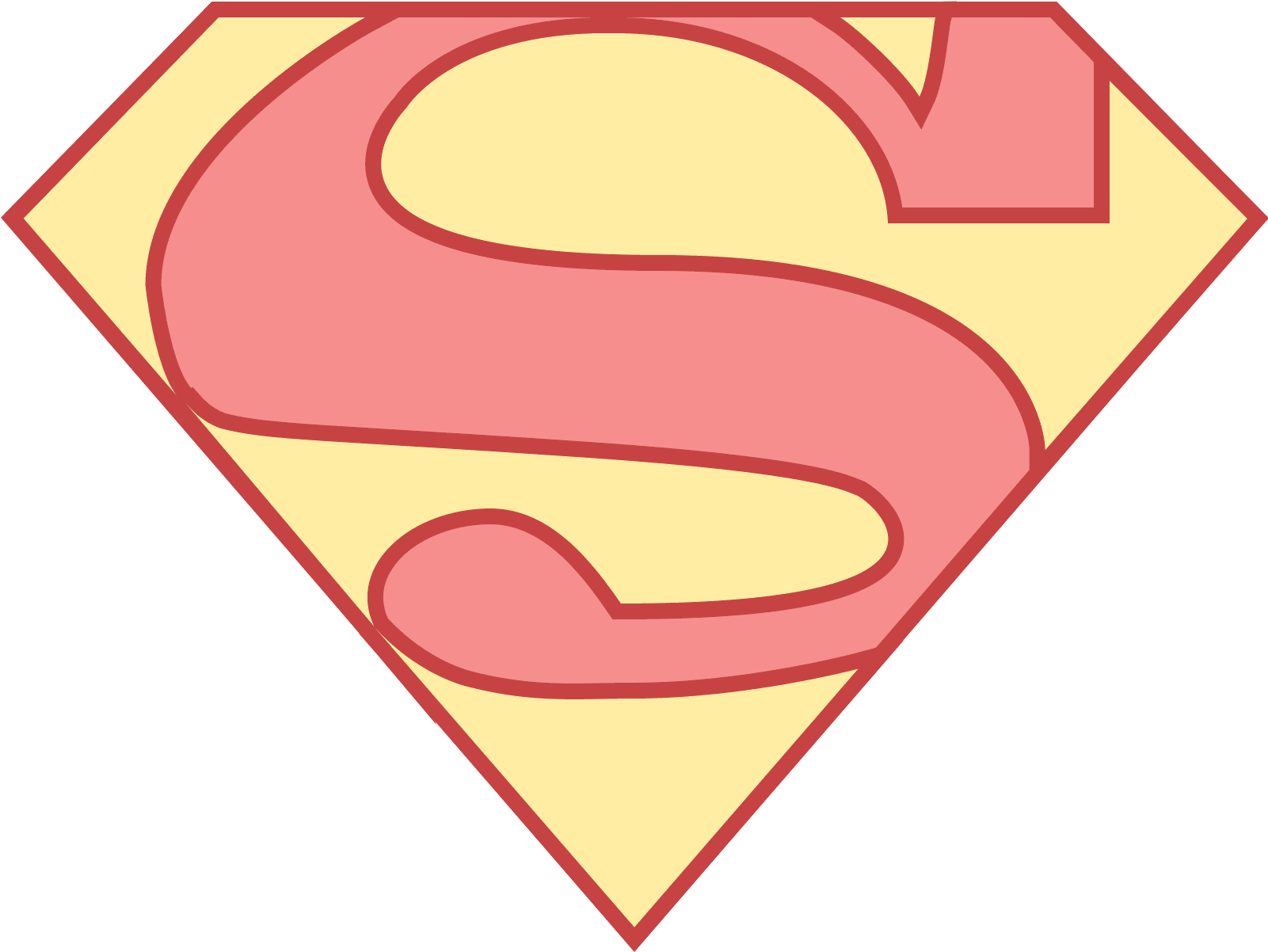 Superman Vector Pdf (1600x1600), Png Download