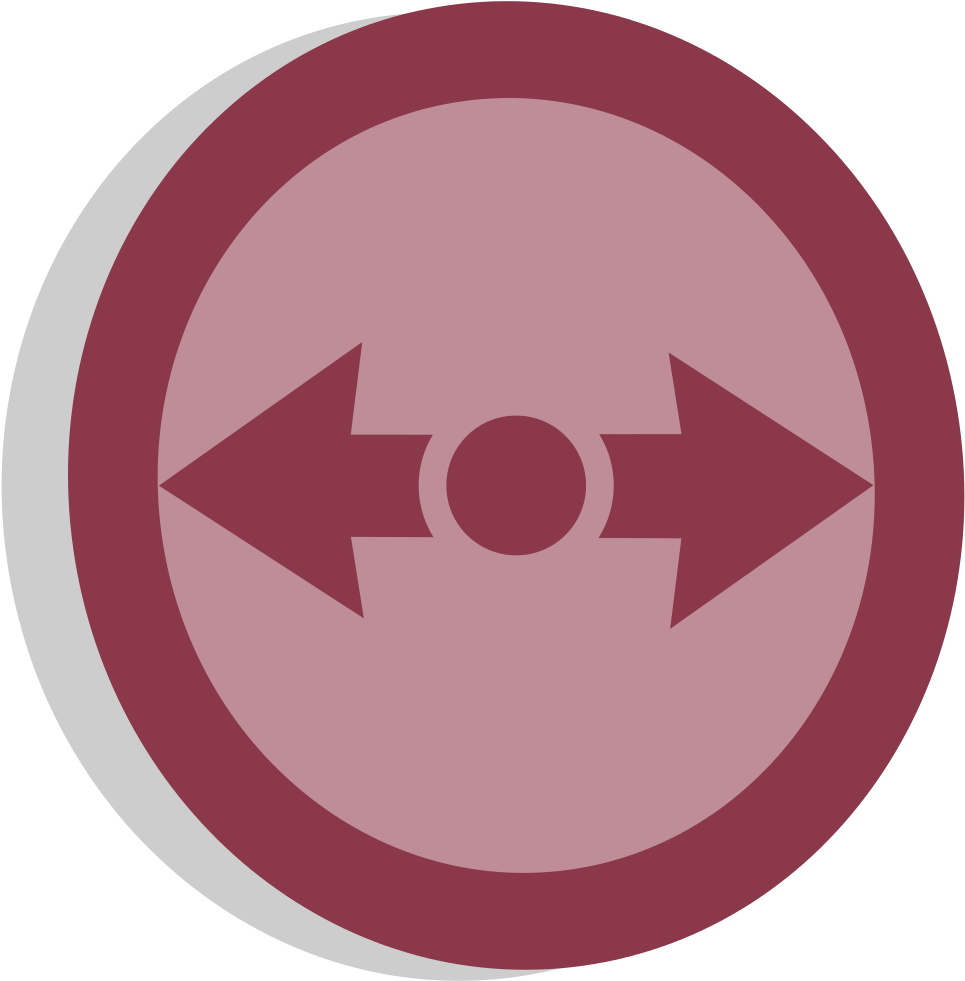 Symbol Split Vote - Circle (996x1024), Png Download