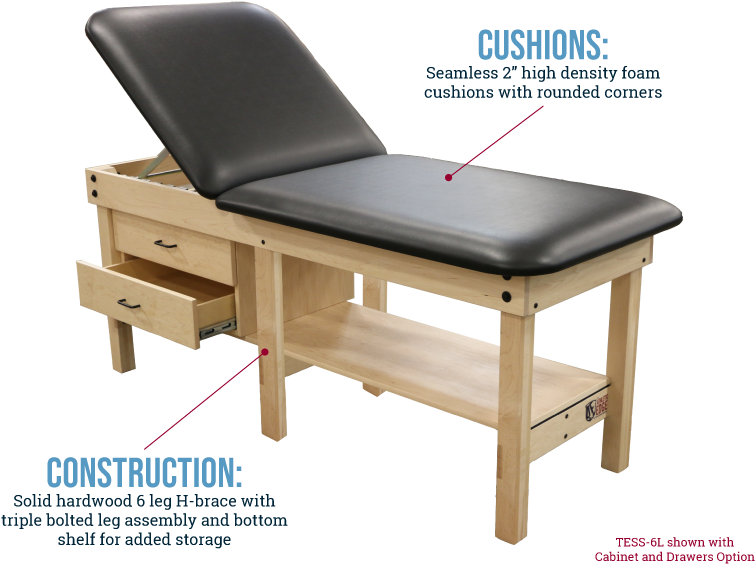 Chiropractic Table Wood (800x600), Png Download