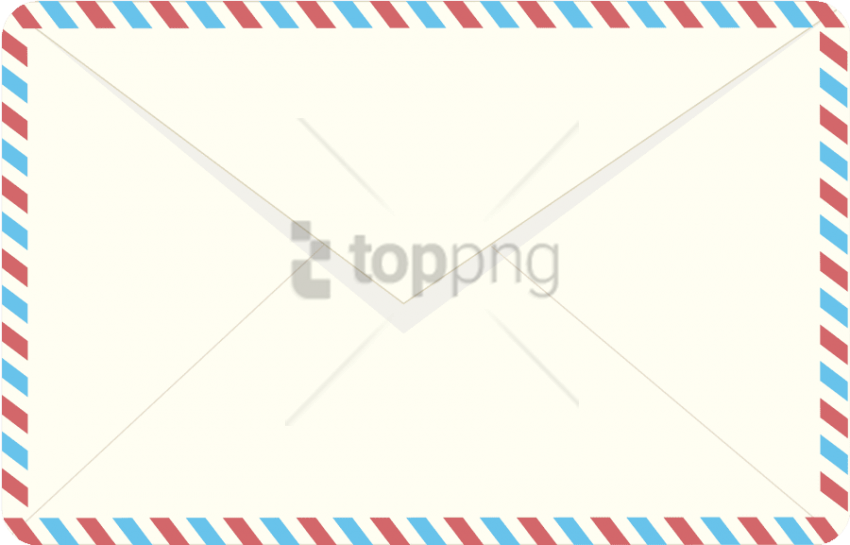 Free Png Download Air Mail Envelope Png Images Background - Old Air Mail Envelope Png (850x545), Png Download