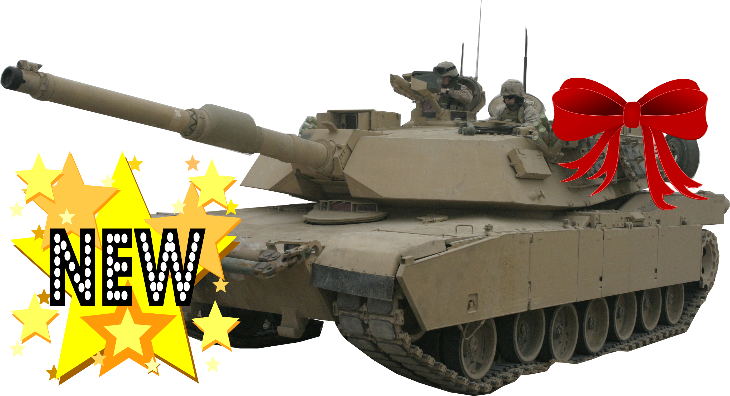 A New Tank - Battle Tank Png (2768x1500), Png Download