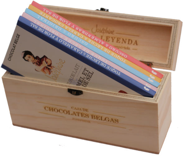 Ope Choco - Madera Caja De Chocolates (1000x667), Png Download
