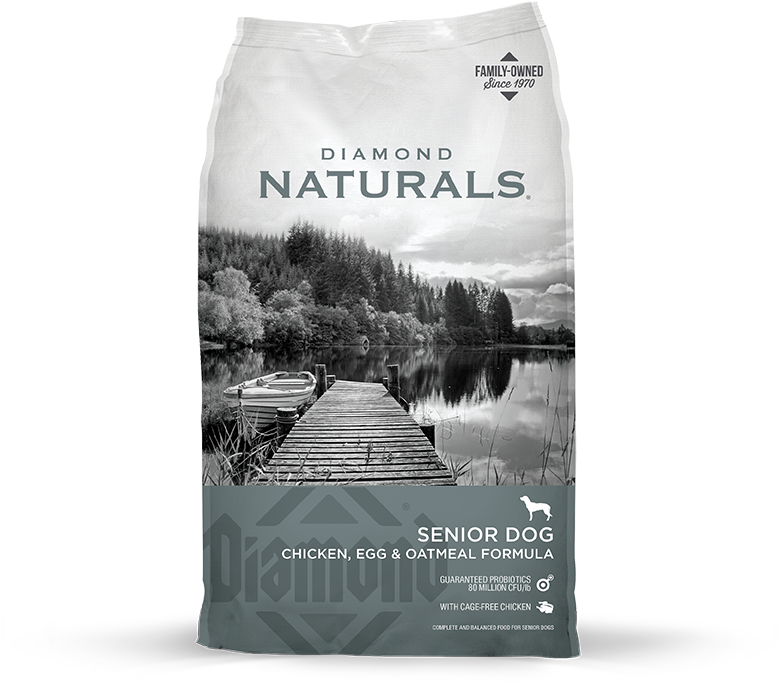 Diamond Naturals Senior Dog Food (779x830), Png Download