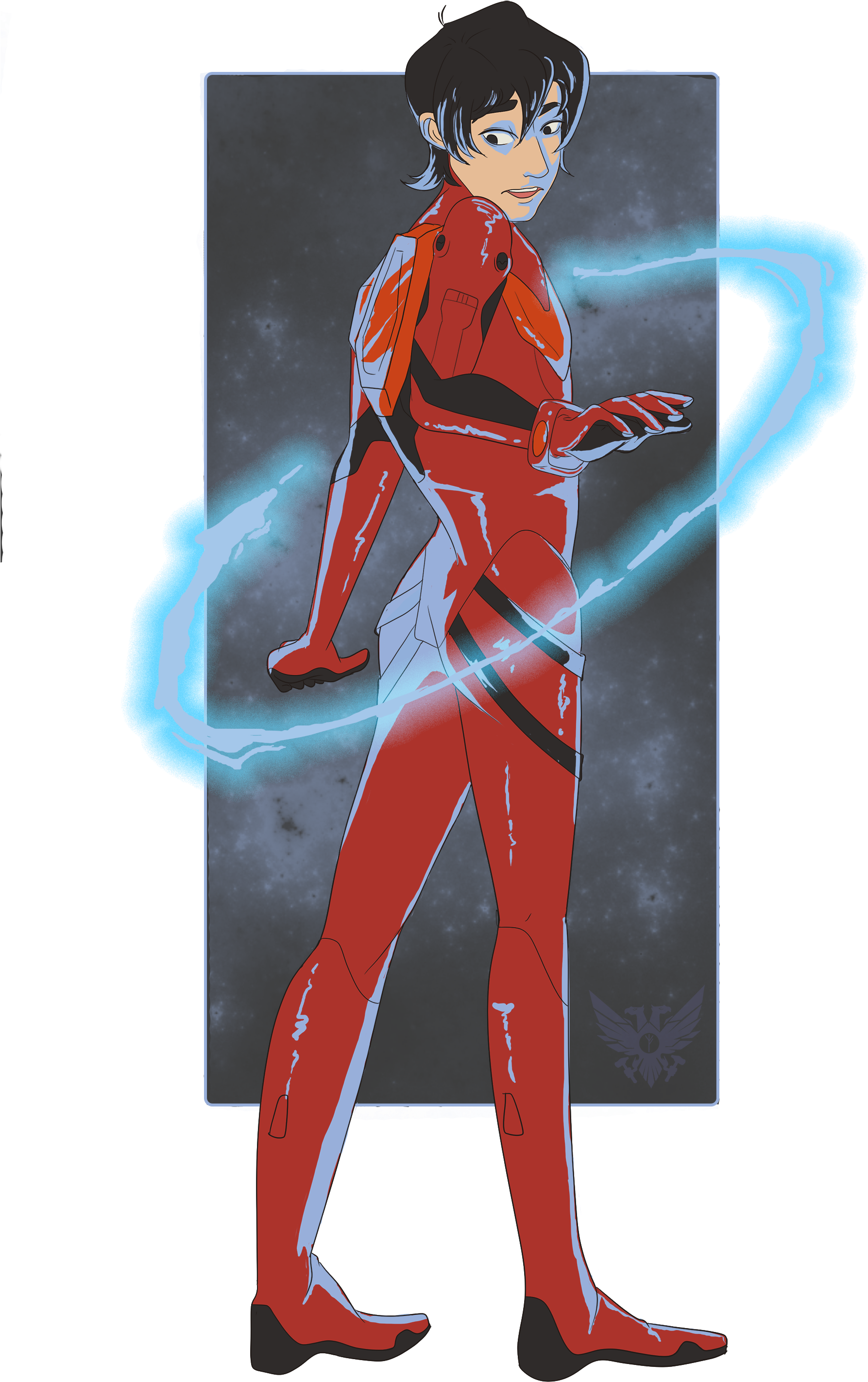 [p] Keith Evangelion - Cartoon (1920x2967), Png Download