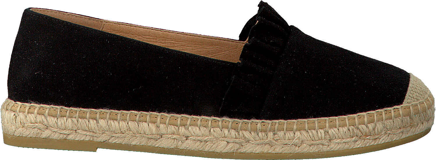 Black Kanna Espadrilles Kv8000 - Slip-on Shoe (1500x568), Png Download