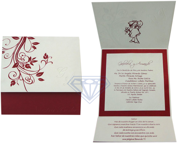 Top Images For Mi Bautizo Invitaciones On Picsunday - Floral (676x500), Png Download