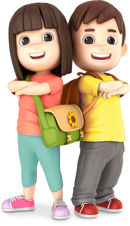 Niños Niño Blanco - Niños Amigos Png (430x749), Png Download