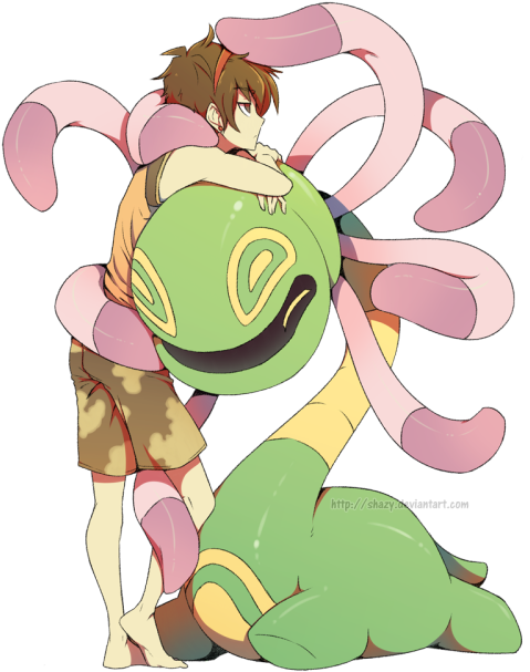 Pokemon Anime Oc Penelope Bayleef Maynard Rusty Archeops - Togekiss Is Poking At Garbage (500x633), Png Download