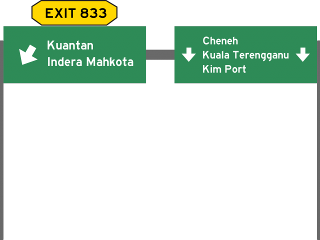 Exit Clipart Png Transparent - Sign (640x480), Png Download