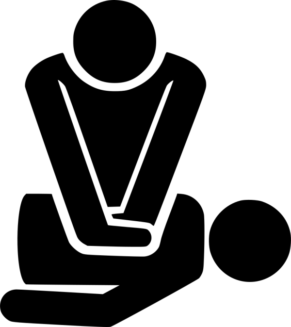 Basic Life Saving - Basic Life Support Png (600x674), Png Download