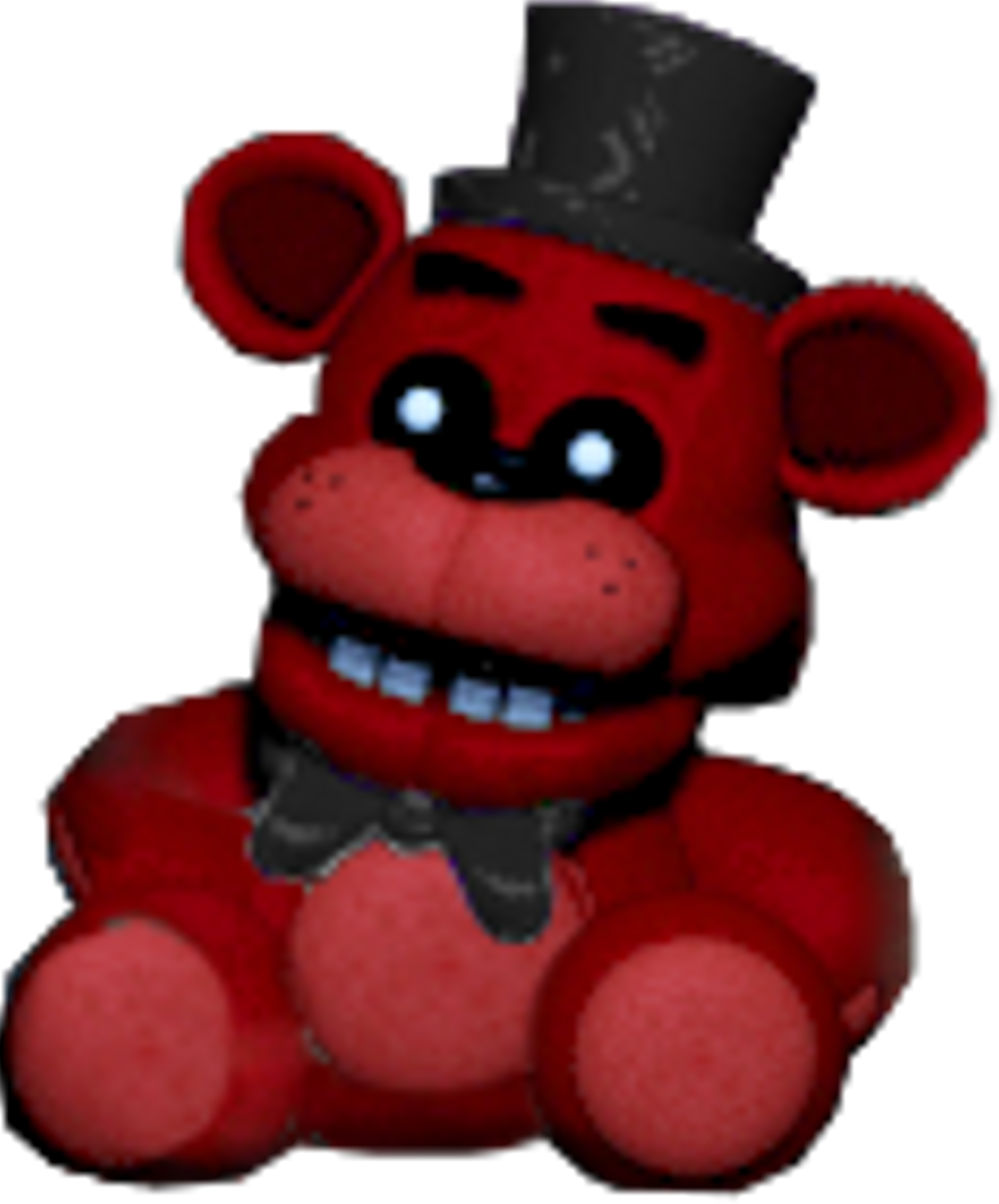 #fnaf #fnafworld #redbear #redbear #plush #redbearplush - Cartoon (1024x1234), Png Download