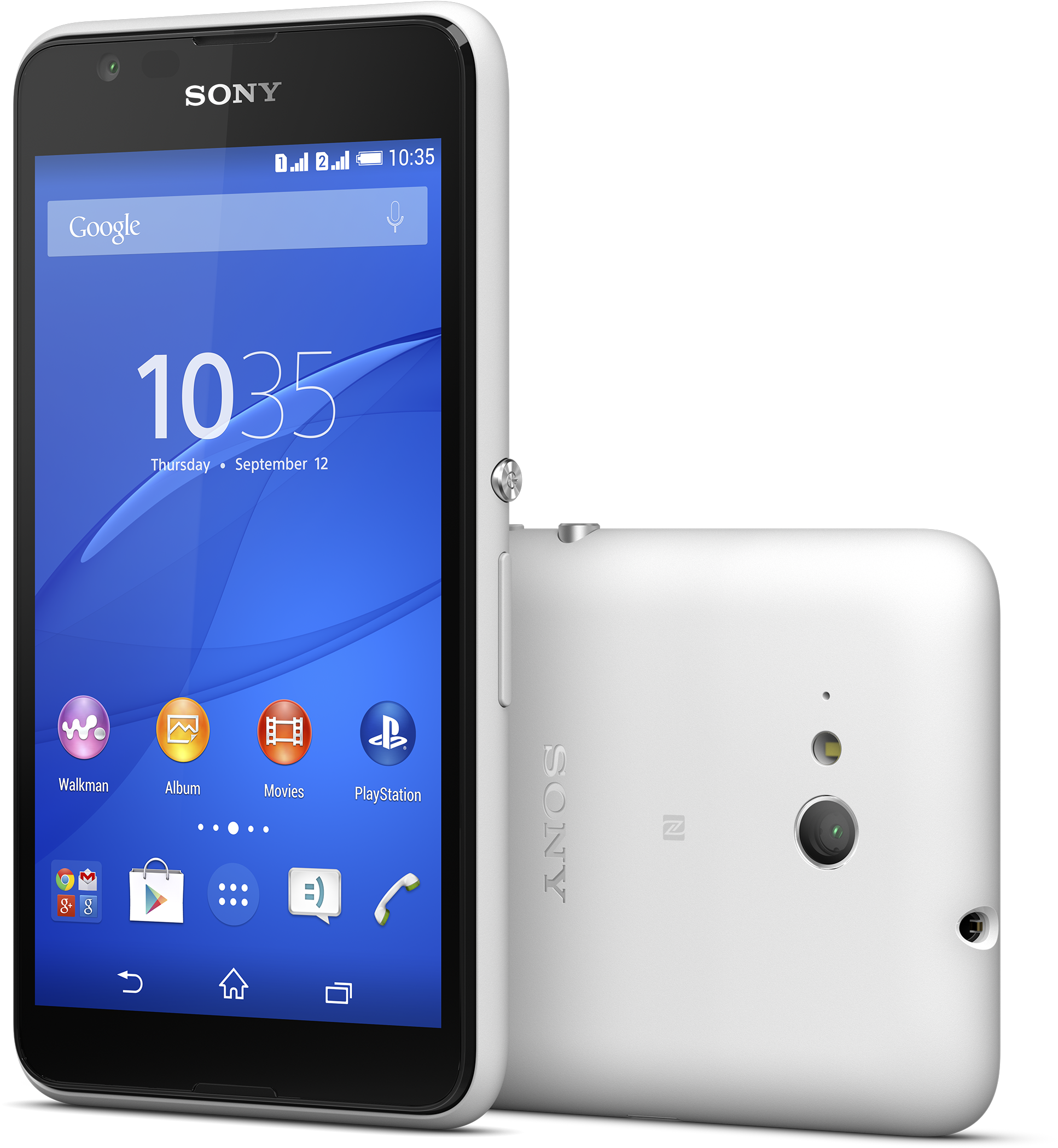 Sony Xperia E4g White - Sony E 4g (2953x2135), Png Download
